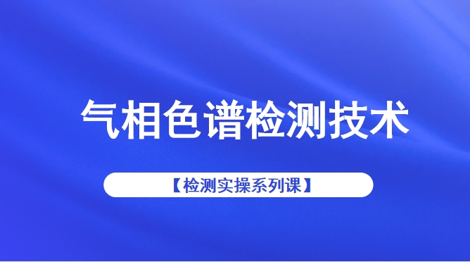 【检测实操系列课】气相色谱检测技术